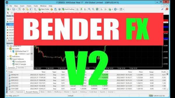 BenderFX EA V2 Source Code