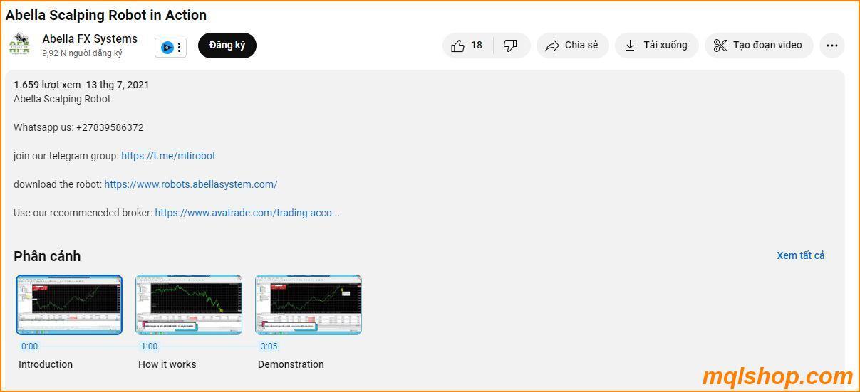 overview of abella scalping robot