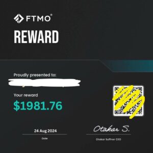 Instant Funding AI EA MT4 live results on ftmo