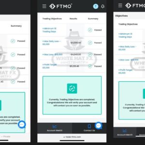 White Hat FX EA MT5 live results ftmo